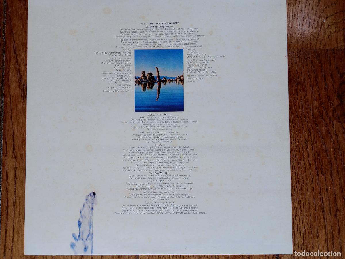 Discos de vinilo: Pink Floyd - wish you were here - Foto 3