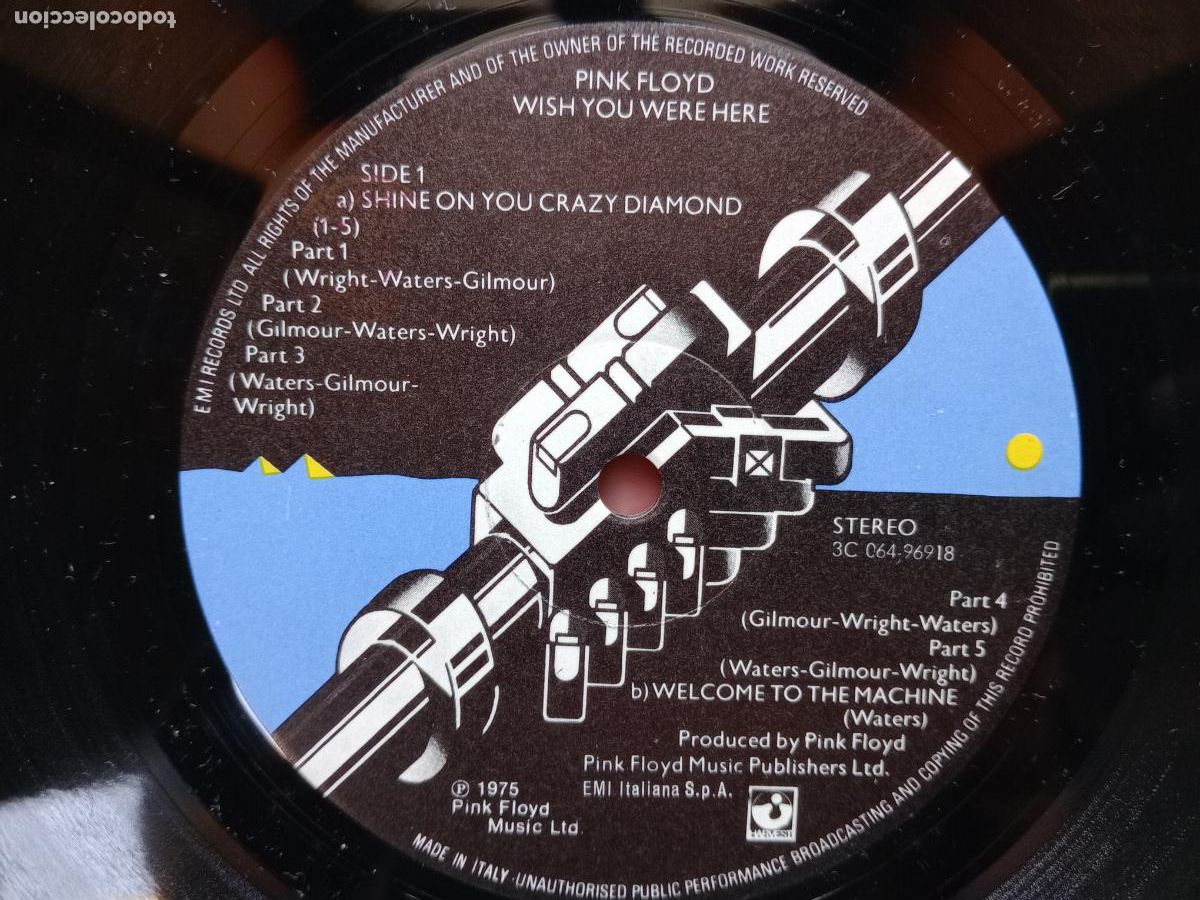 Discos de vinilo: Pink Floyd - wish you were here - Foto 5