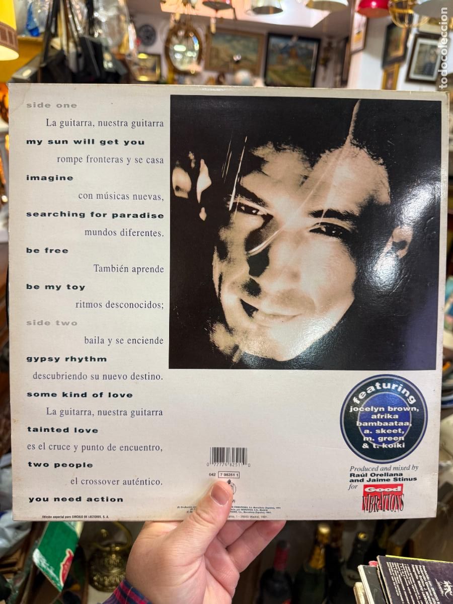 Discos de vinilo: LP RAUL ORELLANA - CROSSOVER - Foto 2