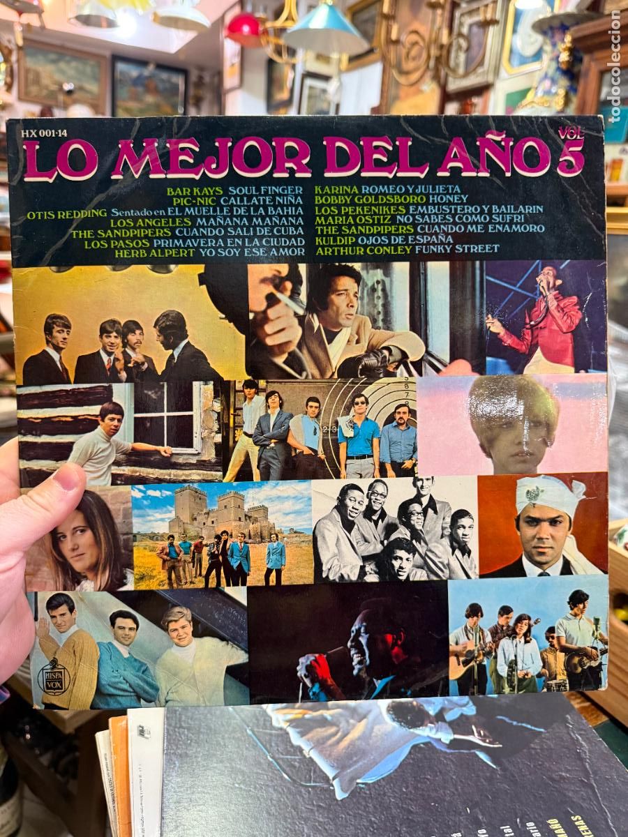 Discos de vinilo: LP LO MEJOR DEL A&Ntilde;O VOL. 5 - Foto 1