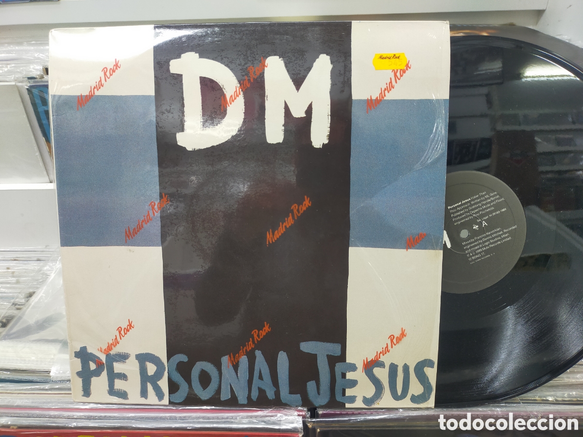 Discos de vinilo: Depeche mode maxi personal Jes&uacute;s Espa&ntilde;a 1989 - Foto 1