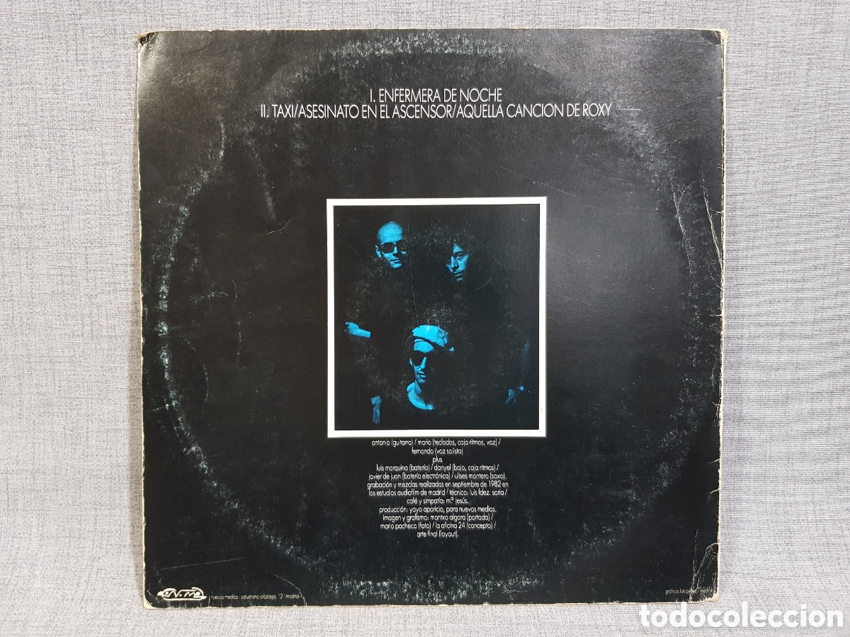 Discos de vinilo: VINILO LA MODE ENFERMERA DE NOCHE EDICIONES NEMO 1982 - Foto 2
