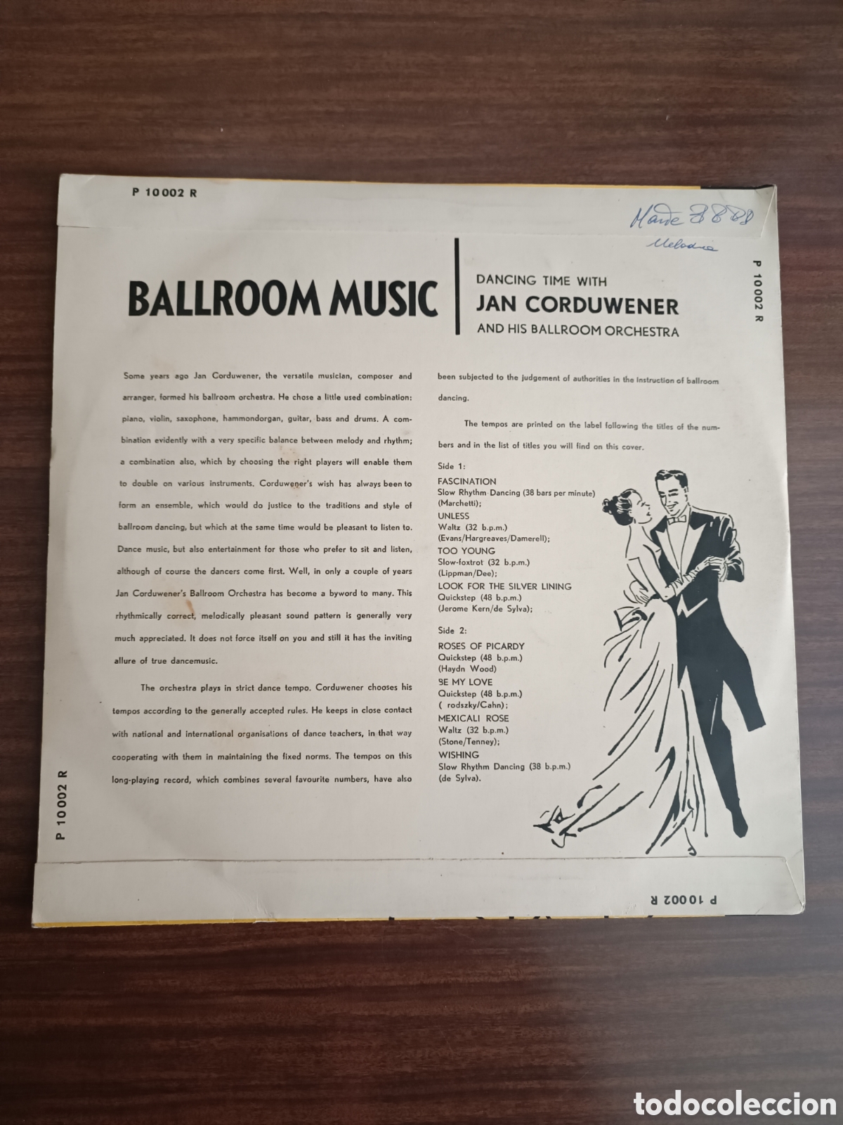 Discos de vinilo: Dancing Time de Jan Corduwener - Foto 2