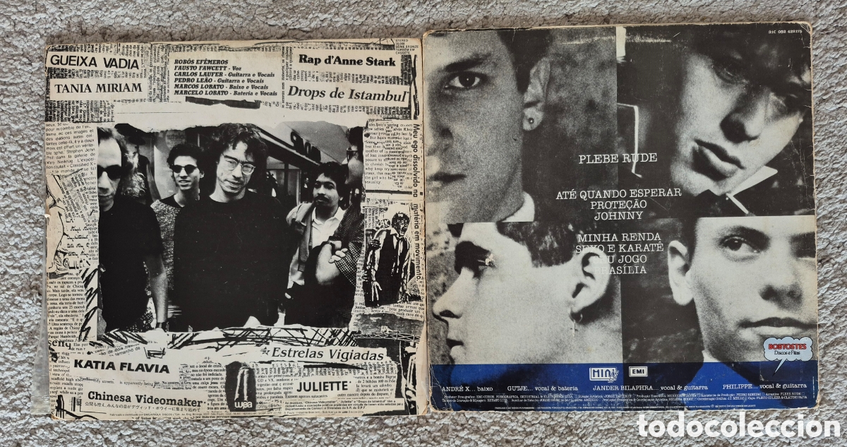 Discos de vinilo: Lote 2 vinilos Pop-Rock Brasile&ntilde;o - Foto 2
