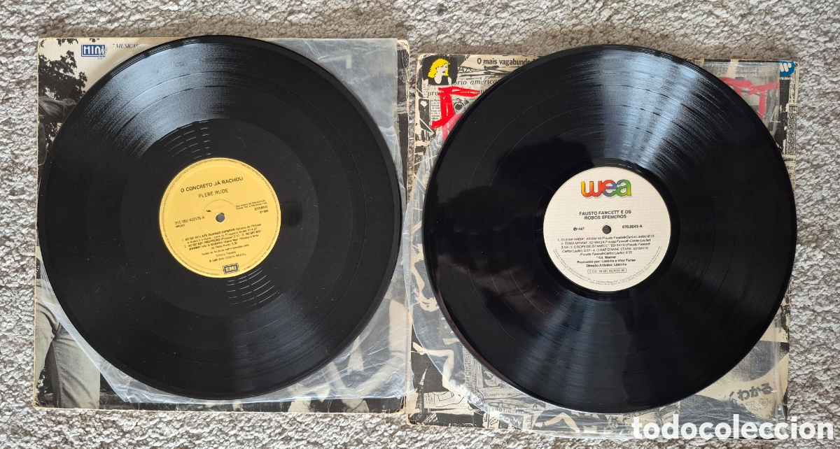 Discos de vinilo: Lote 2 vinilos Pop-Rock Brasile&ntilde;o - Foto 3