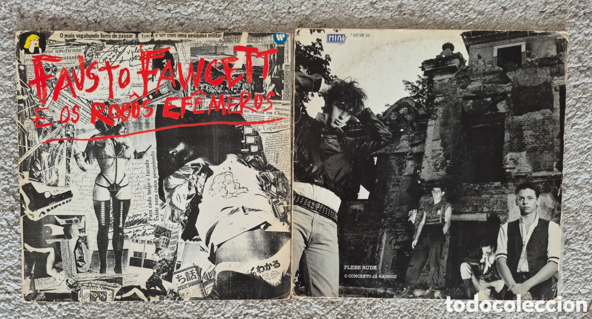 Discos de vinilo: Lote 2 vinilos Pop-Rock Brasile&ntilde;o - Foto 1