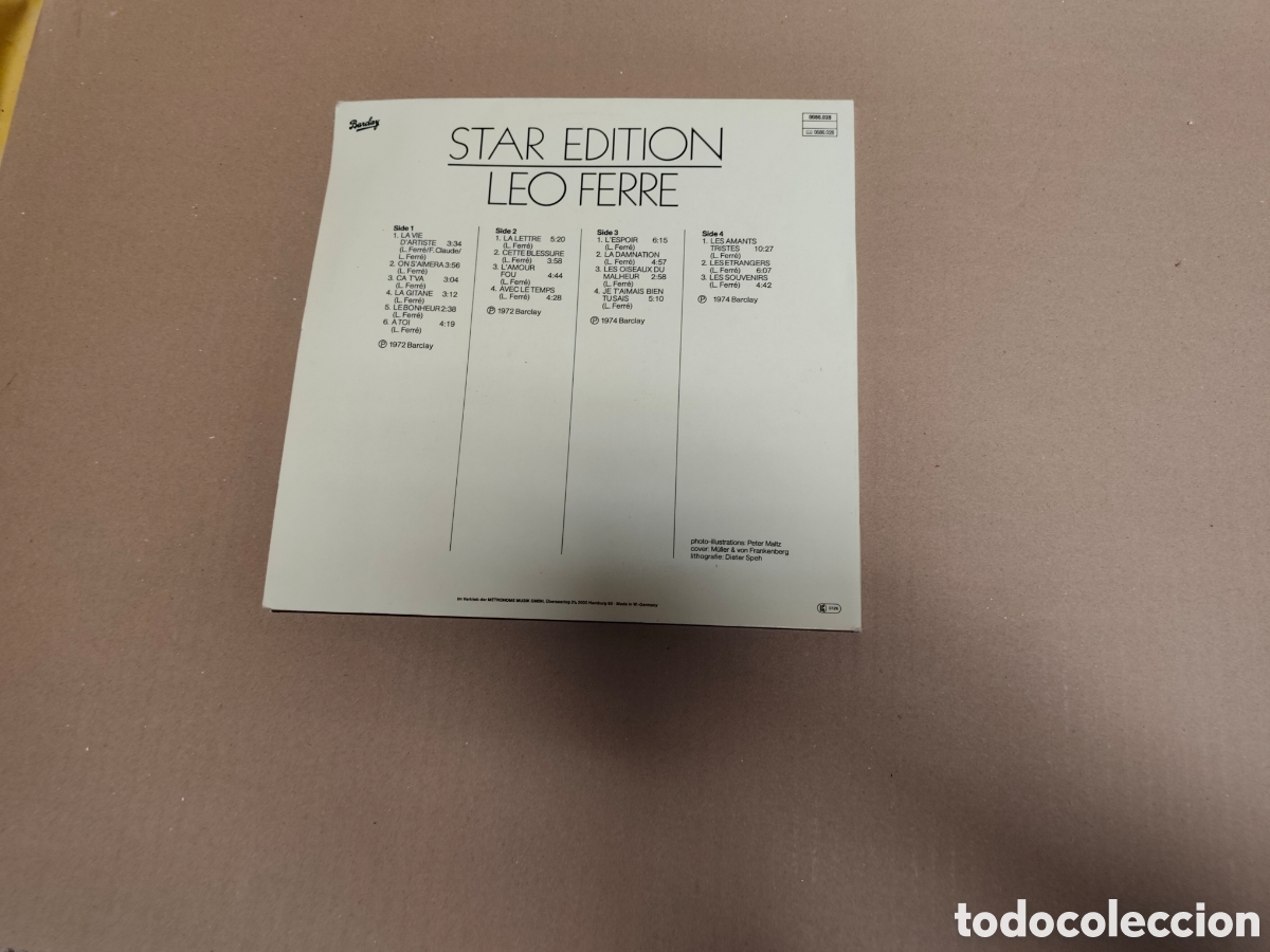 Discos de vinilo: Star Edition - Leo Ferre vinilo lp - Foto 3