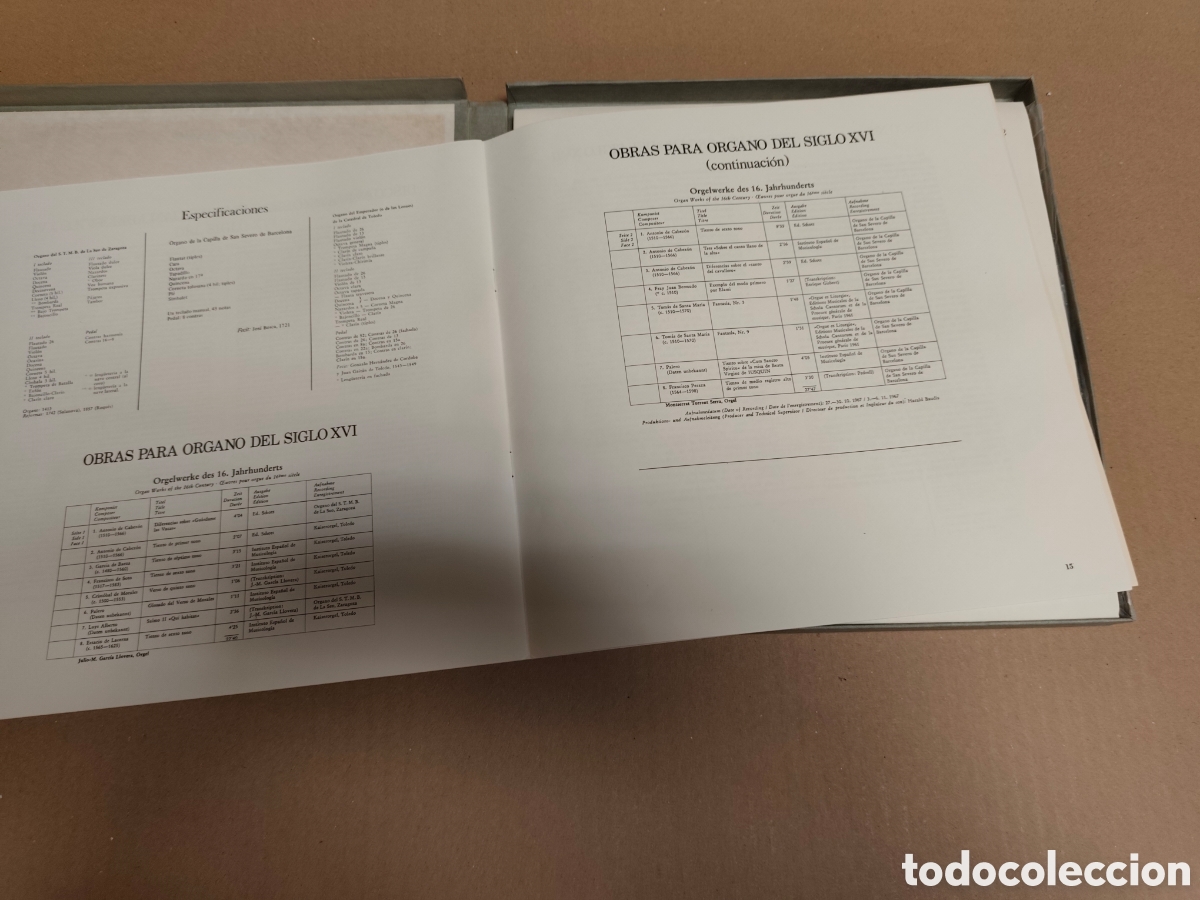 Discos de vinilo: Hispaniae Musica caja discos vinilo - Foto 3
