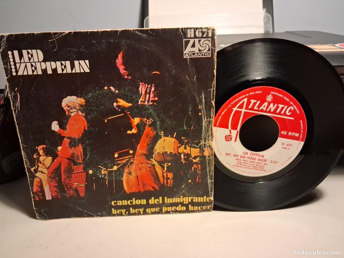 Discos de vinilo: SG LED ZEPPELIN : CANCION DEL INMIGRANTE - Foto 1