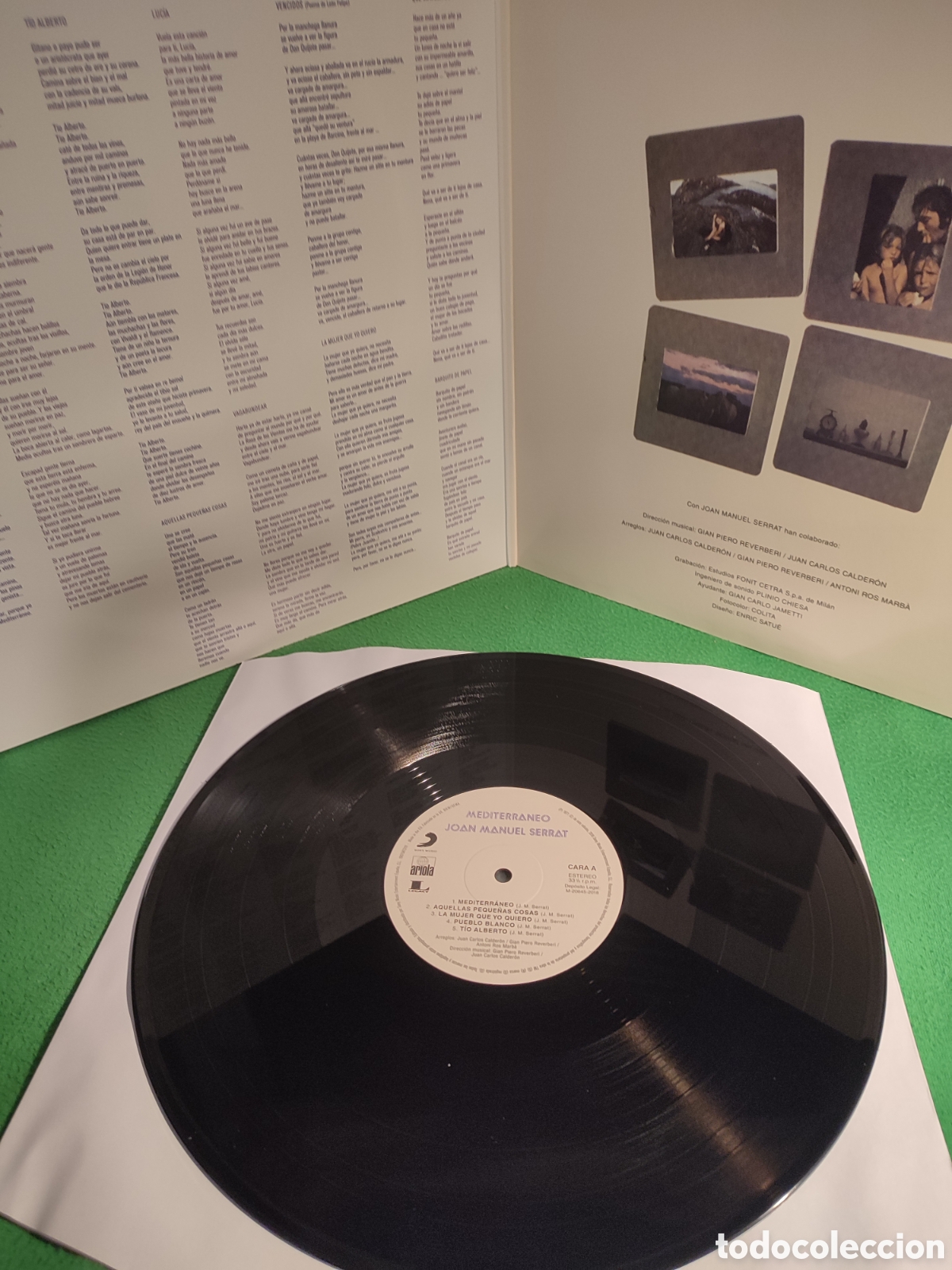 Discos de vinilo: Joan Manuel Serrat - Mediterr&aacute;neo - Foto 2