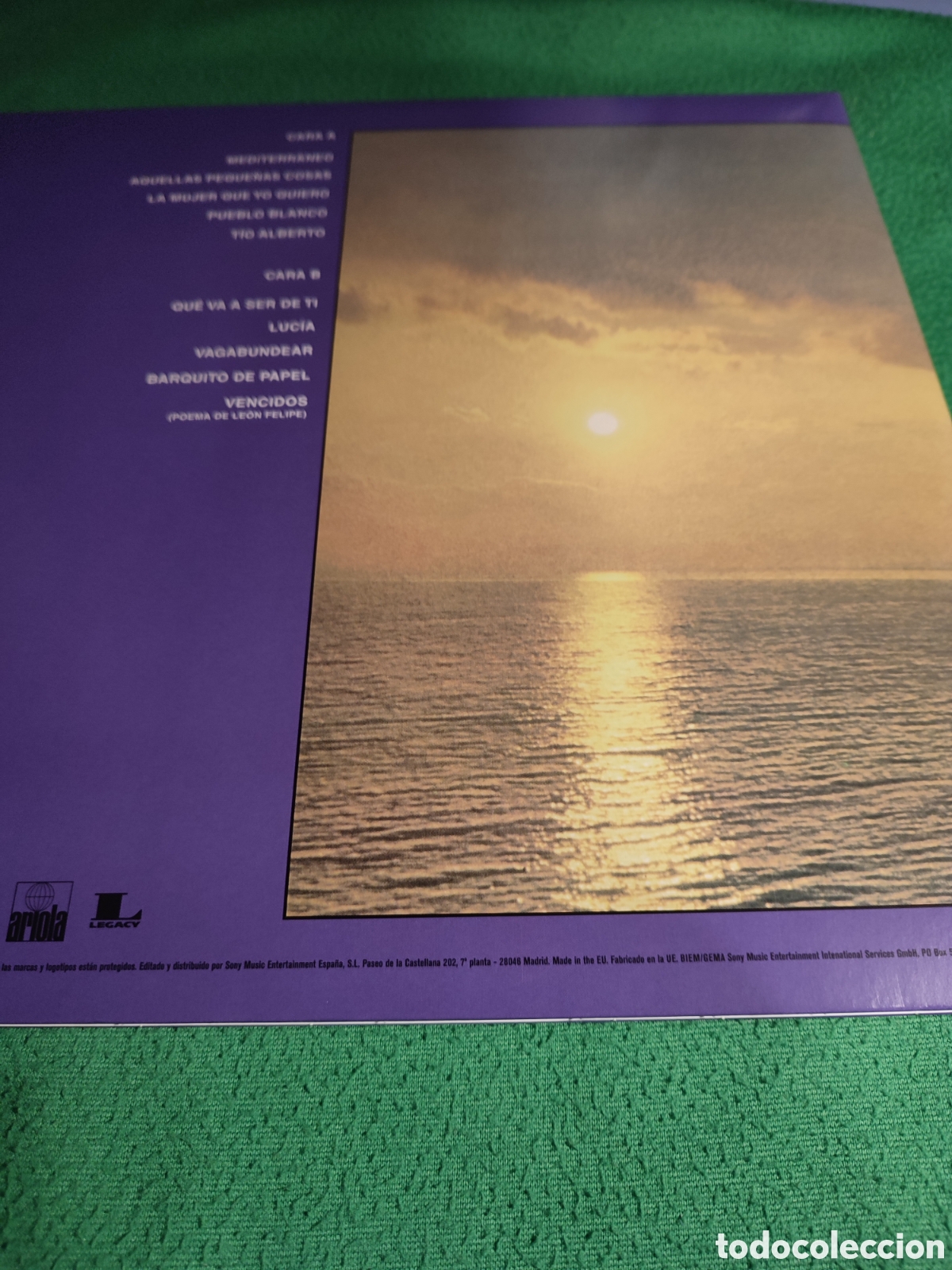 Discos de vinilo: Joan Manuel Serrat - Mediterr&aacute;neo - Foto 3