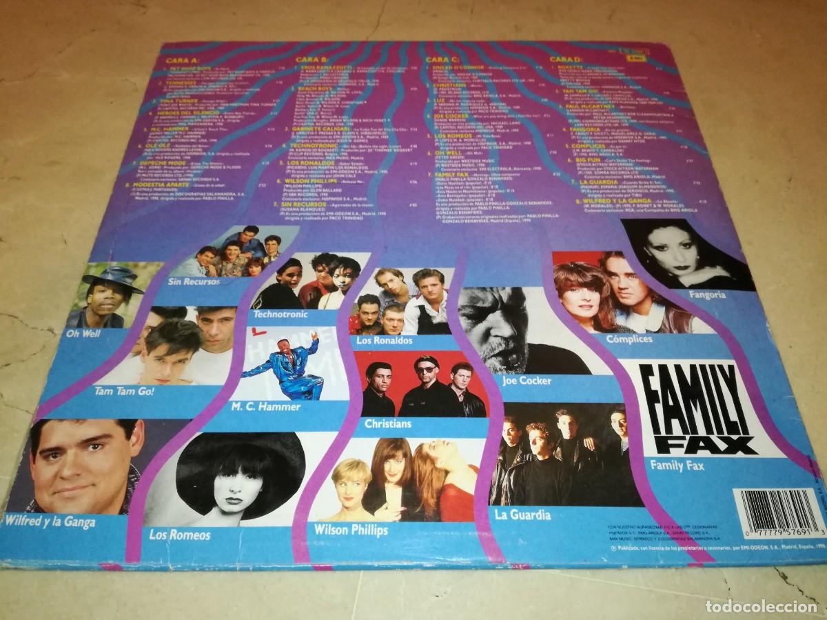 Discos de vinilo: BOOM 6-EL DISCO DE LOS EXITOS-30 EXITOS-DOBLE LP-ORIGINAL 1990 - Foto 2