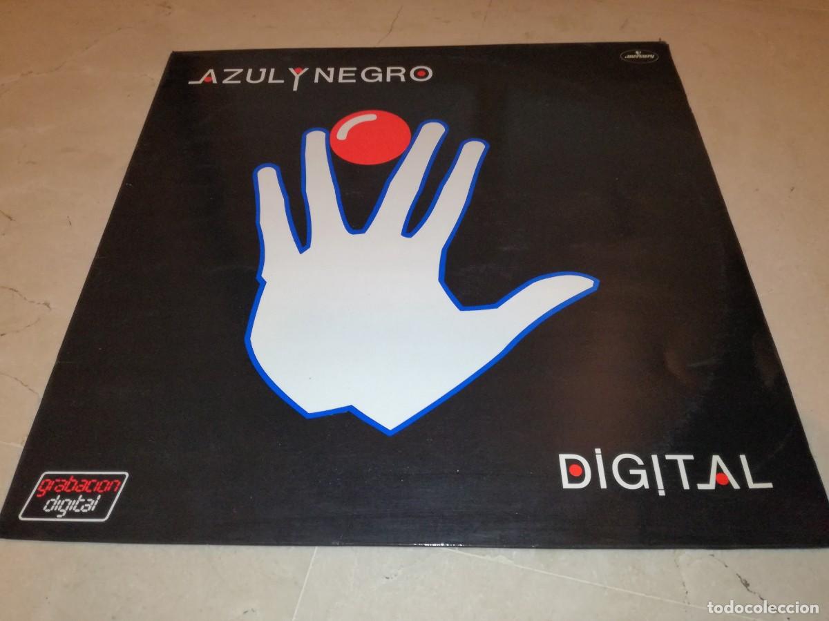Discos de vinilo: AZUL Y NEGRO-DIGITAL-ORIGINAL 1983 - Foto 1