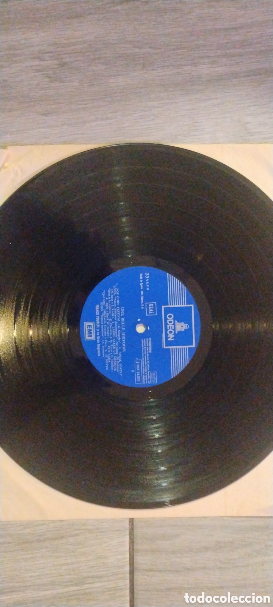 Discos de vinilo: FRANCK POURCEL...-UNE BELLE HISTOIRE-LP-ODEON/SPAIN-IB - Foto 6