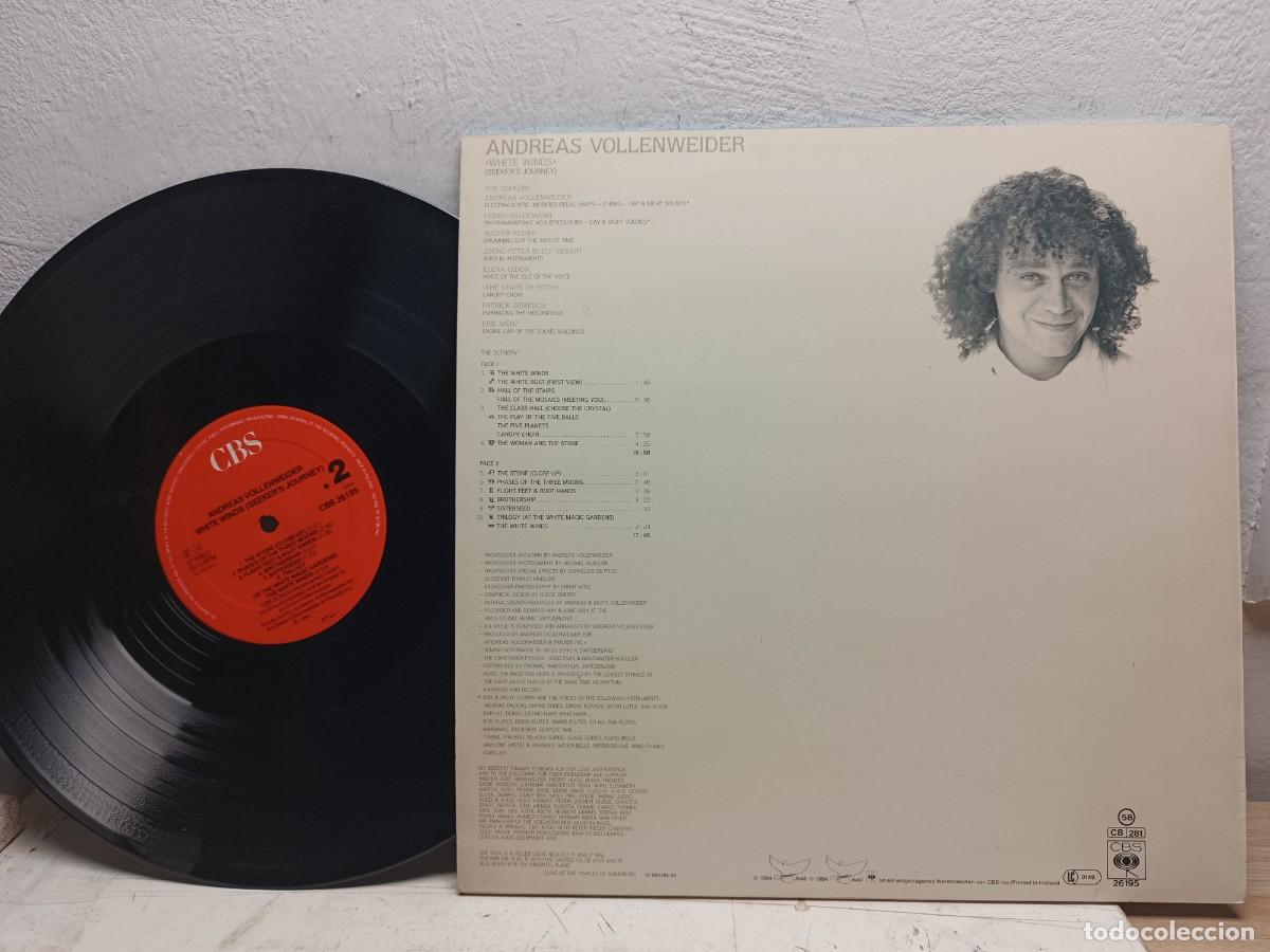 Discos de vinilo: Andreas Vollenweider &ndash; White Winds LP - Foto 2