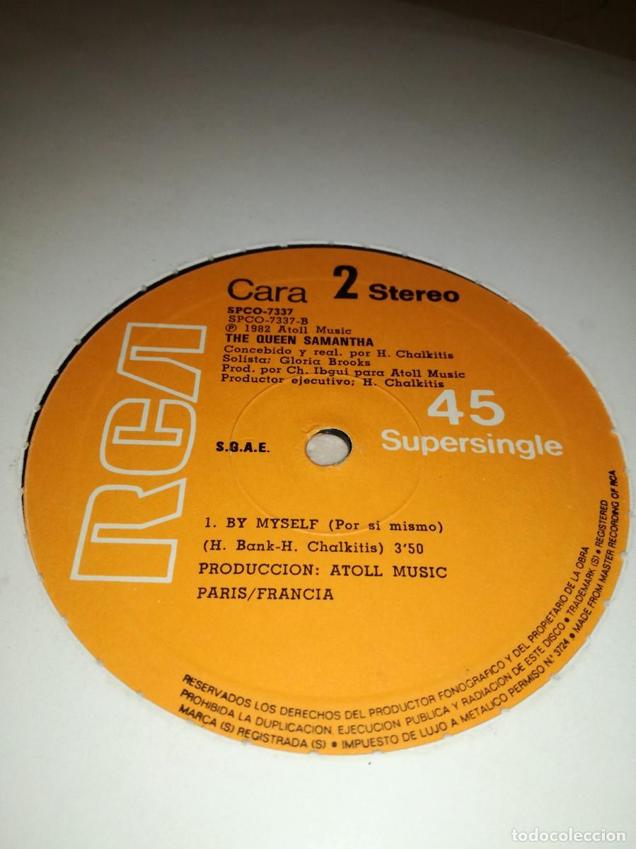 Discos de vinilo: THE QUEEN SAMANTHA-ORIGINAL ESPA&Ntilde;OL 1982 - Foto 3