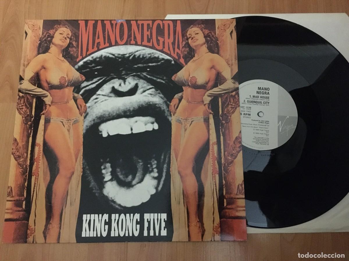 Discos de vinilo: MANO NEGRA &rdquo;King Kong Five&rdquo; 12&rdquo;, MAXI - Foto 1