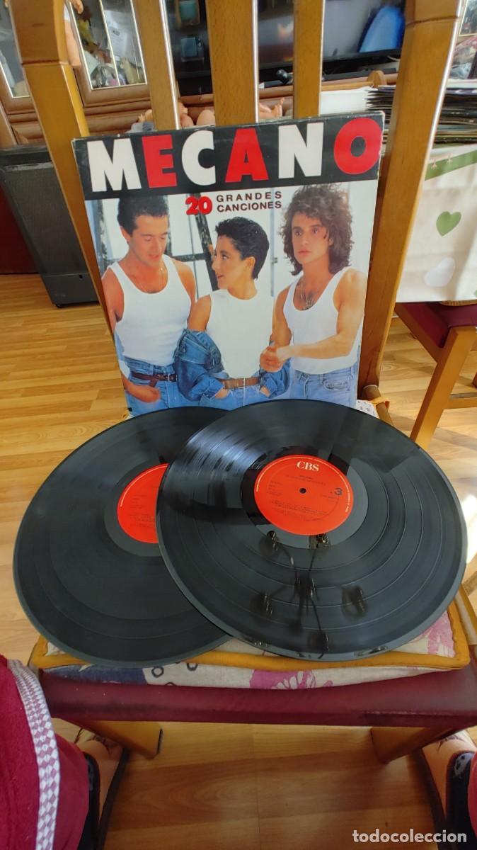 Discos de vinilo: MECANO-LP DOBLE 20 GRANDES EXITOS-GATEFOLD - Foto 1