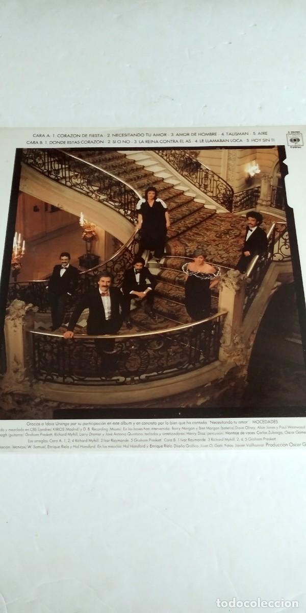 Discos de vinilo: Mocedades Amor de hombre - Foto 2