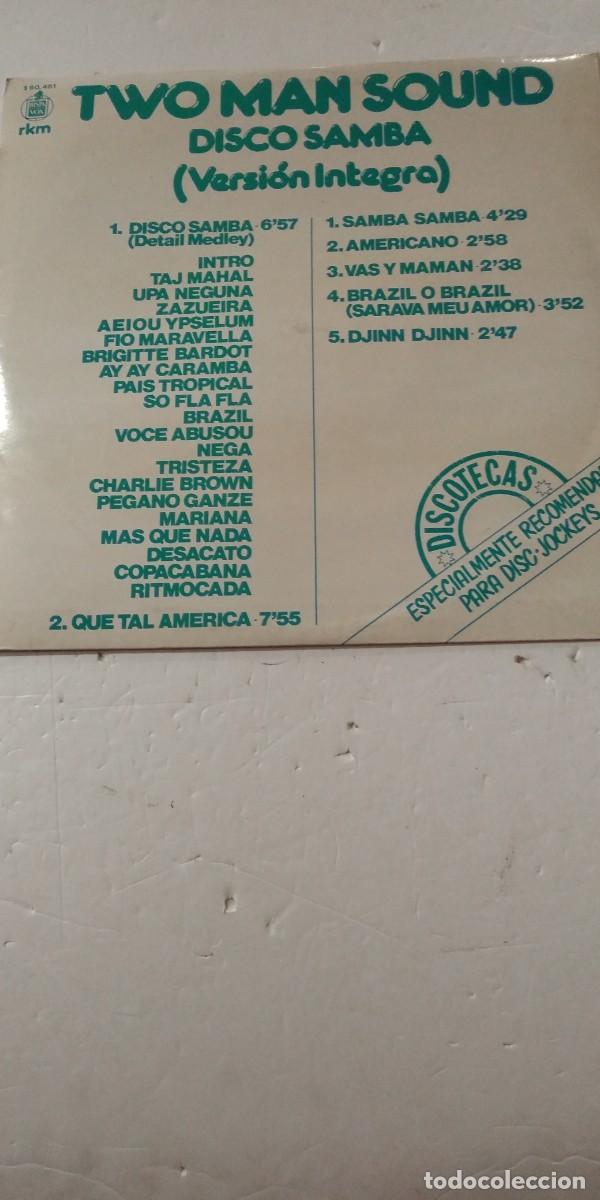 Discos de vinilo: Two Man Sound Disco Samba (versi&oacute;n &iacute;ntegra) - Foto 1