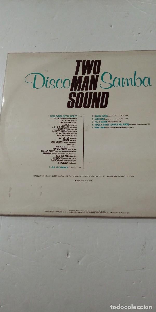 Discos de vinilo: Two Man Sound Disco Samba (versi&oacute;n &iacute;ntegra) - Foto 2