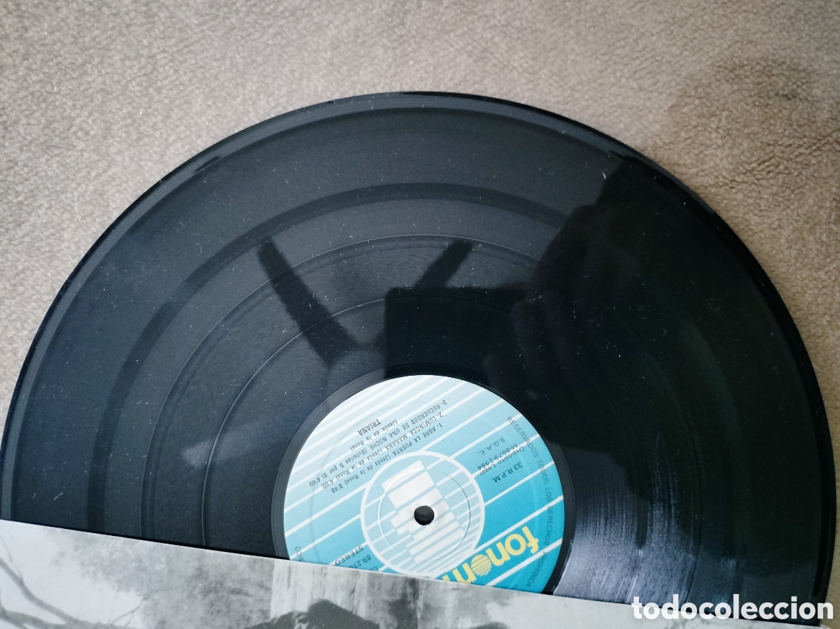 Discos de vinilo: Triana el patio 1984 vinilo - Foto 4