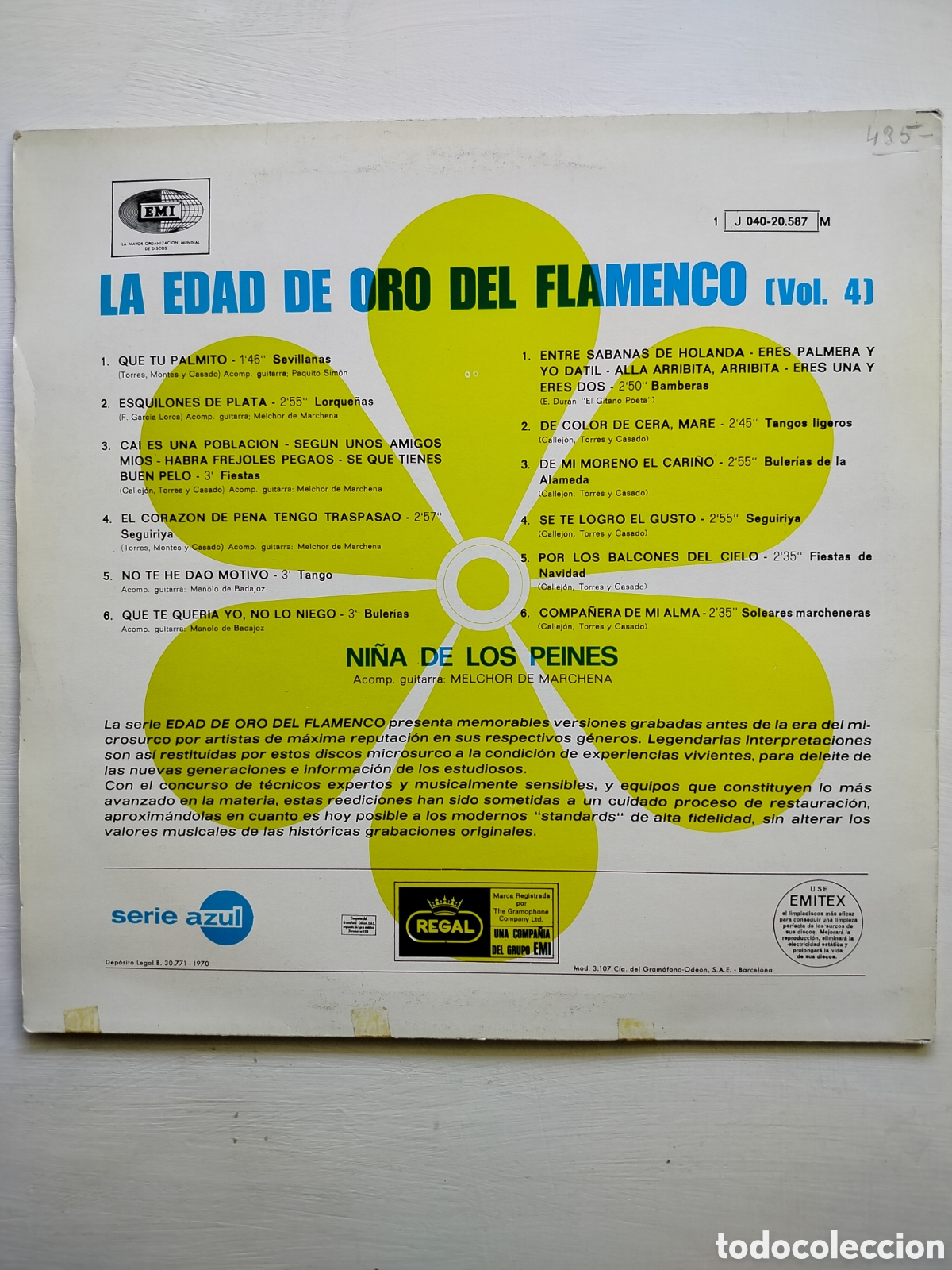 Discos de vinilo: La Ni&ntilde;a de los Peines LP - Foto 2