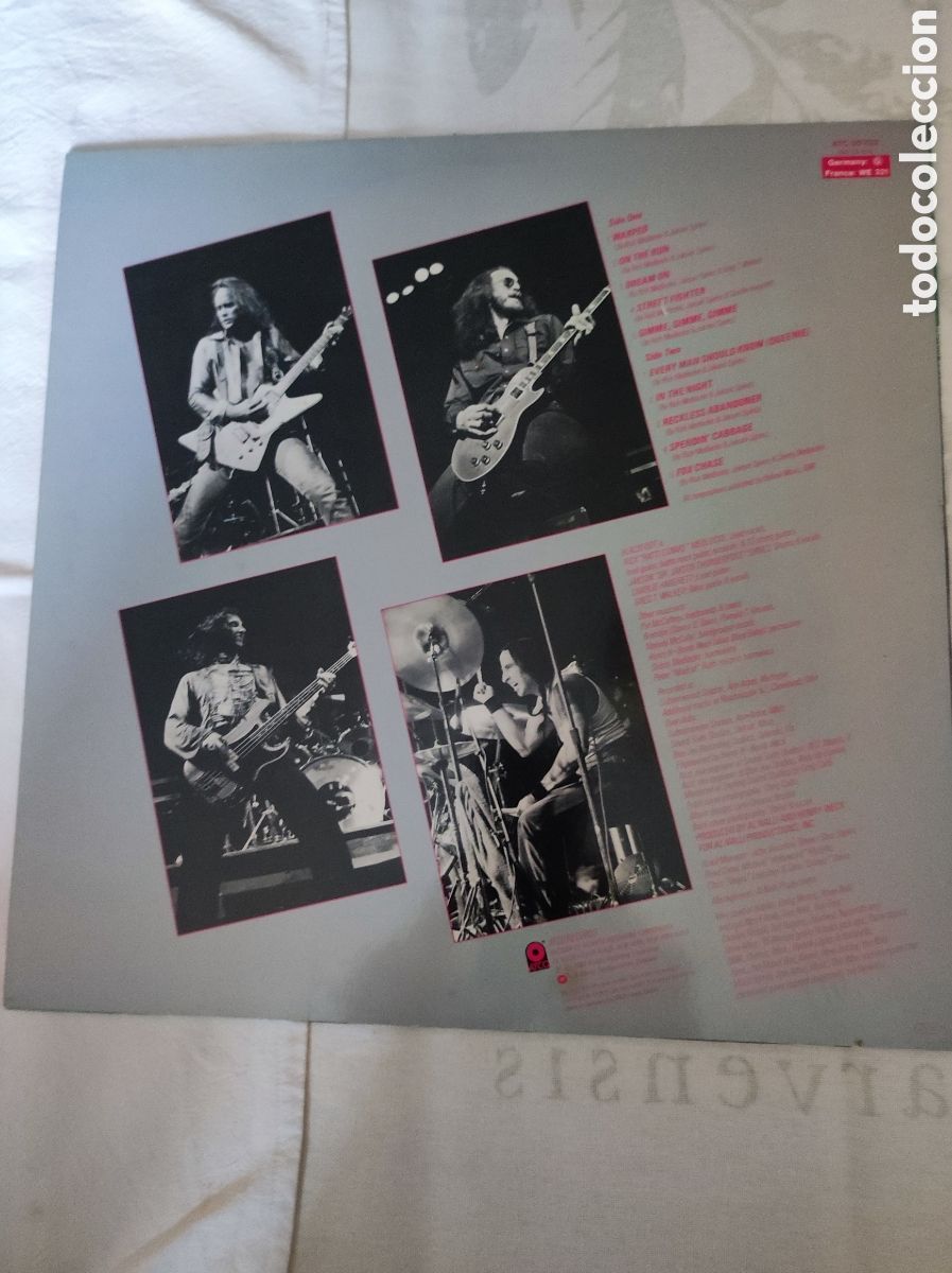 Discos de vinilo: BLACKFOOT - TOMCATTIN - Foto 2