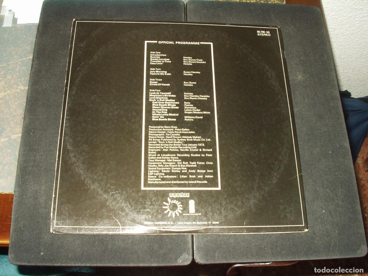 Discos de vinilo: URIAH HEEP LP DOBLE LIVE JANUARY 1973 - Foto 2