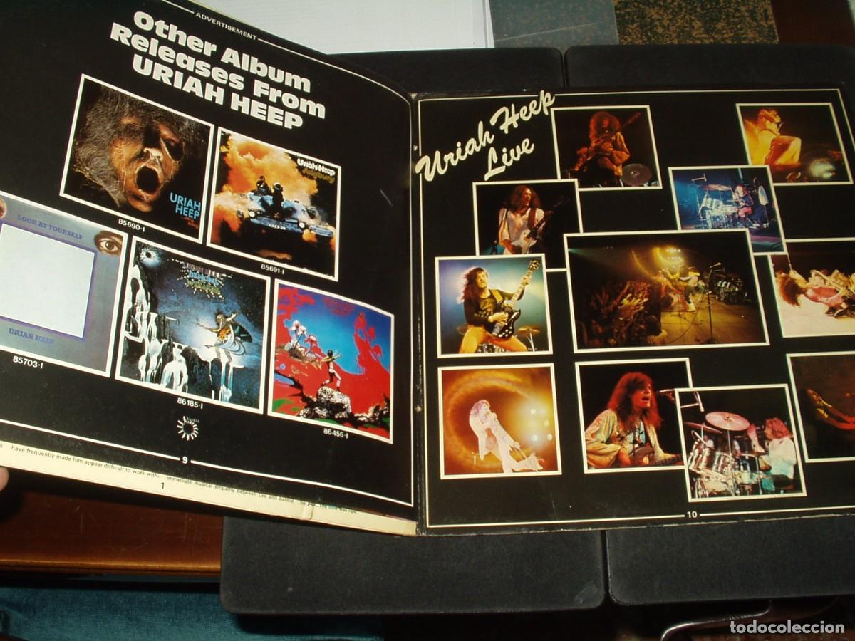Discos de vinilo: URIAH HEEP LP DOBLE LIVE JANUARY 1973 - Foto 6