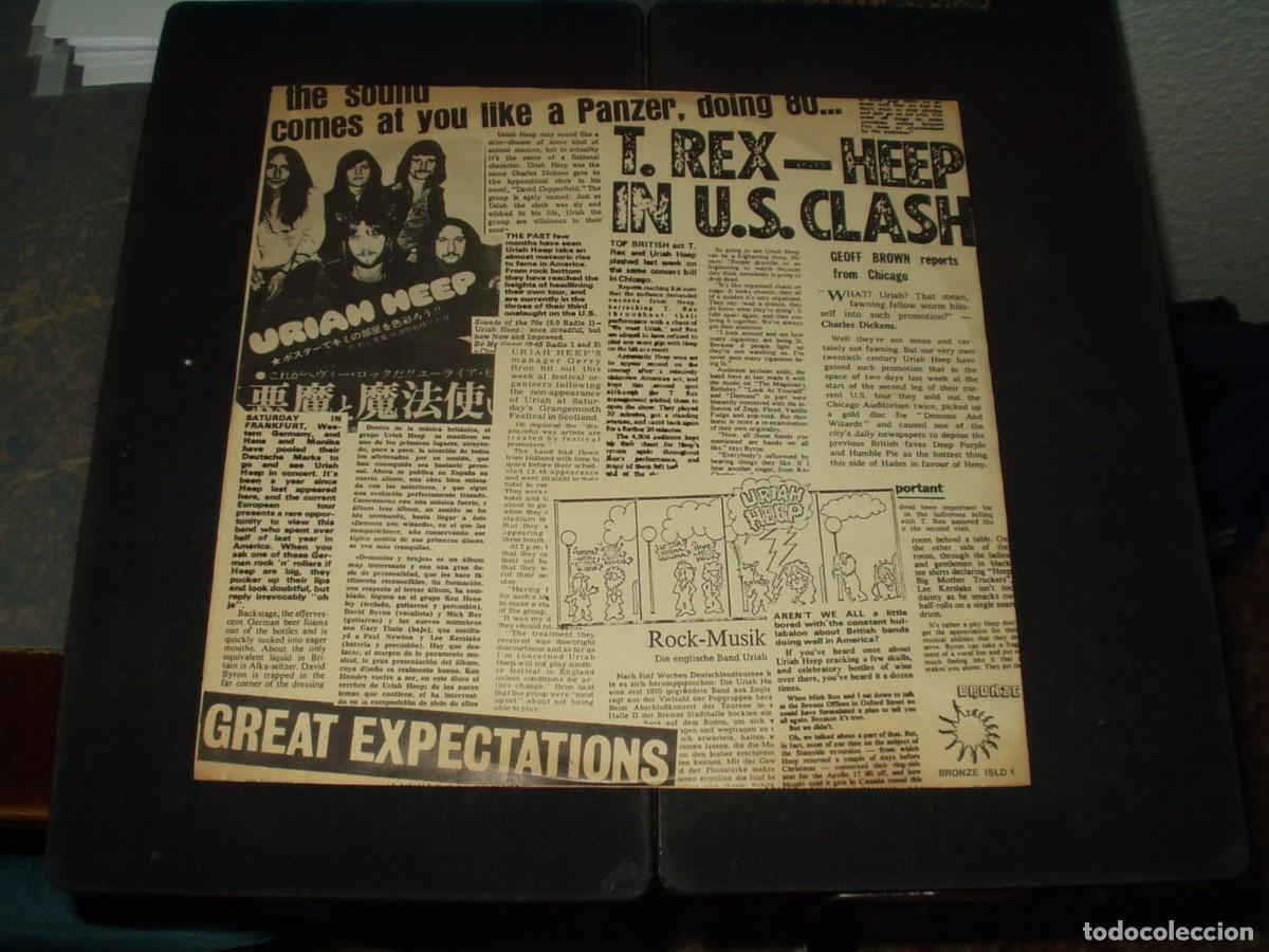 Discos de vinilo: URIAH HEEP LP DOBLE LIVE JANUARY 1973 - Foto 7