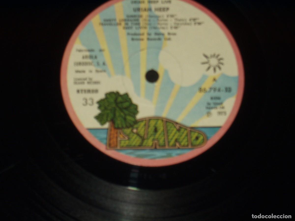 Discos de vinilo: URIAH HEEP LP DOBLE LIVE JANUARY 1973 - Foto 8