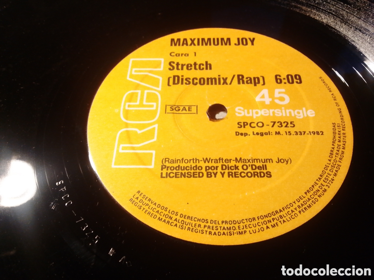 Discos de vinilo: MAXIMUM BOY - STRETCH - MAXI - SPAIN - LV - - Foto 4