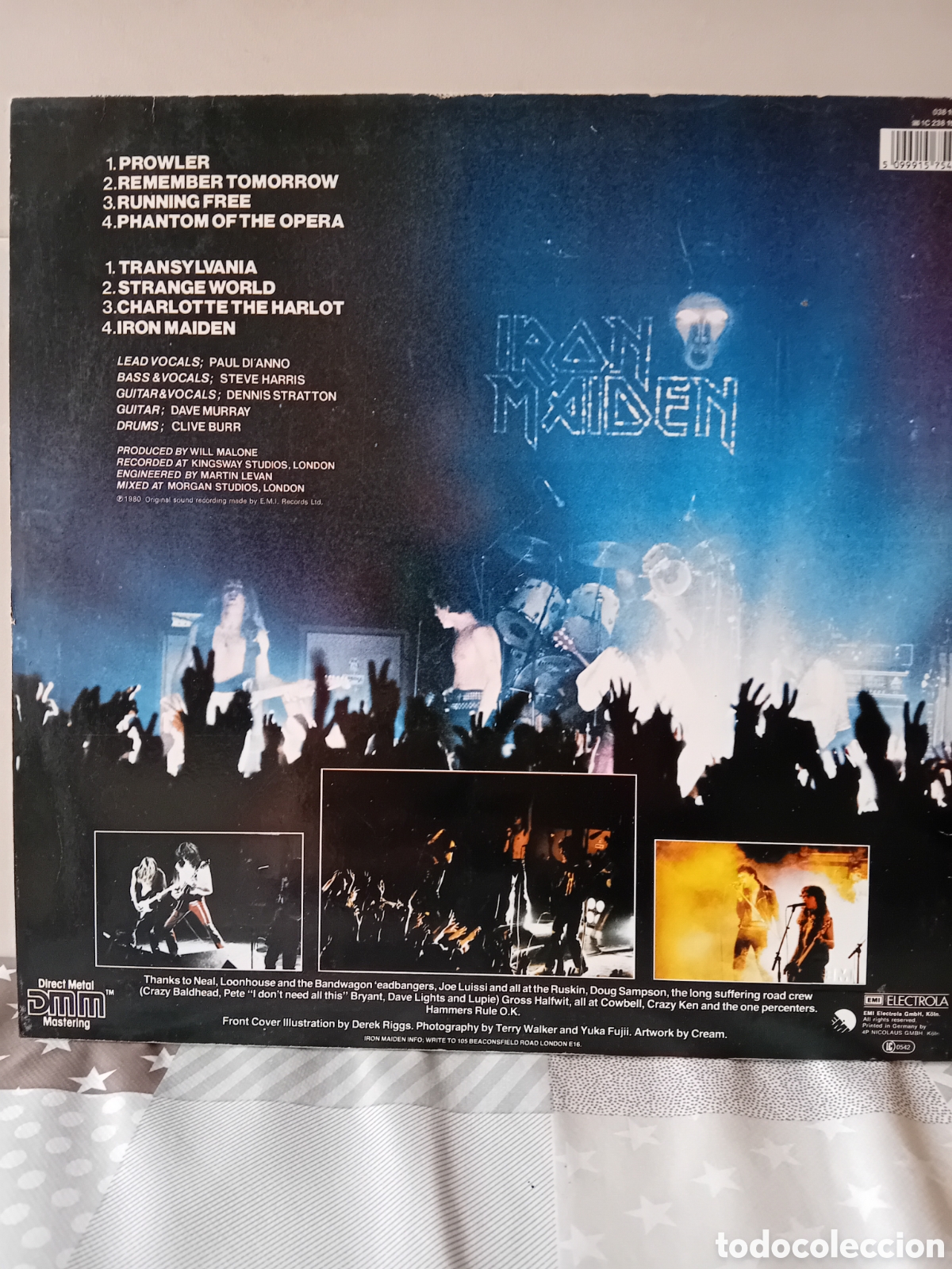 Discos de vinilo: IRON MAIDEN. IRON MAIDEN. 1985 - Foto 2