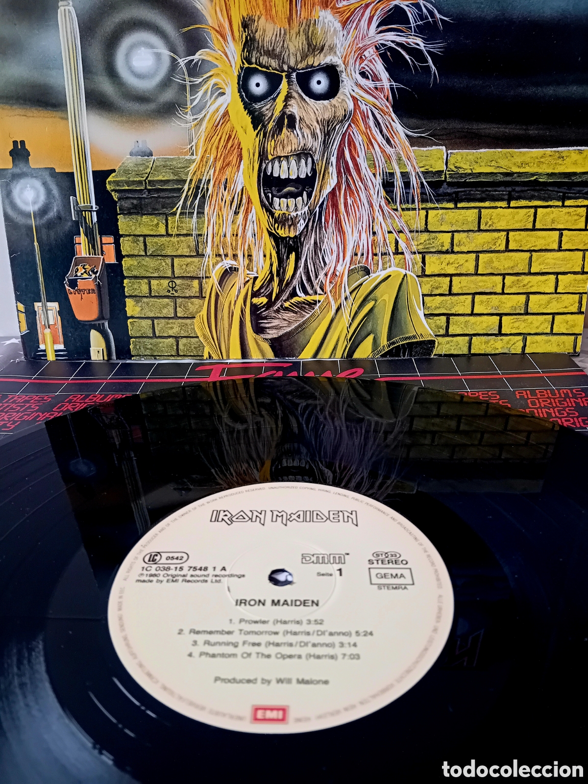 Discos de vinilo: IRON MAIDEN. IRON MAIDEN. 1985 - Foto 5