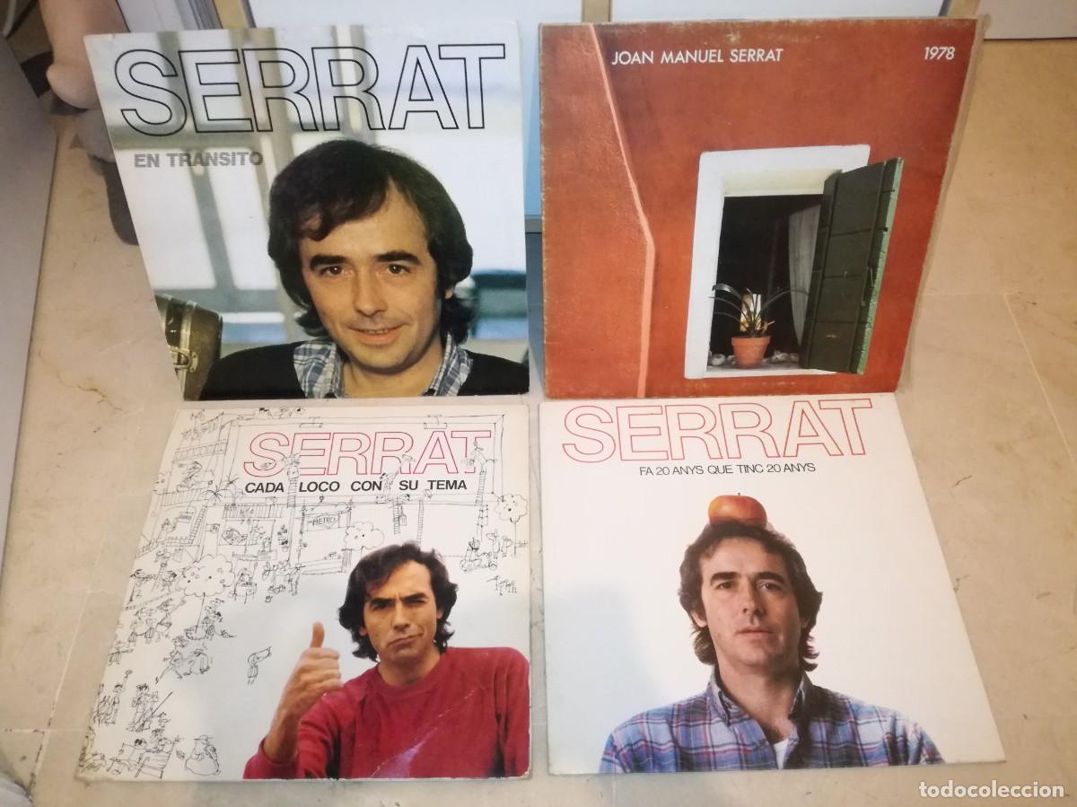 Discos de vinilo: LOTE DE 4 LPs ORIGINALES DE JOAN MANUEL SERRAT - Foto 1
