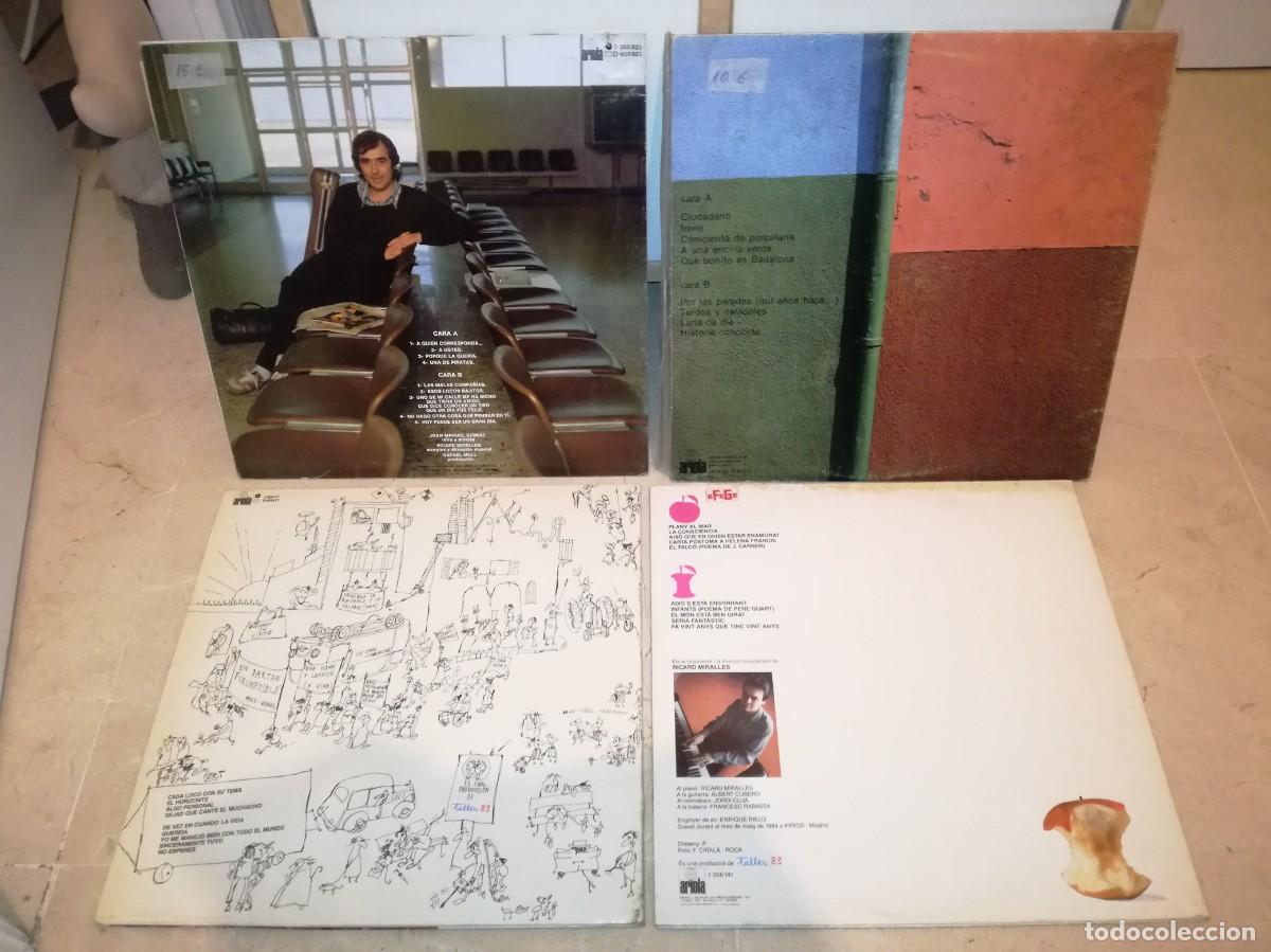Discos de vinilo: LOTE DE 4 LPs ORIGINALES DE JOAN MANUEL SERRAT - Foto 2