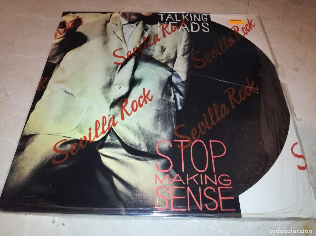 Discos de vinilo: TALKING HEADS-STOP MAKING SENSE-ORIGINAL ESPA&Ntilde;OL 1984 - Foto 1