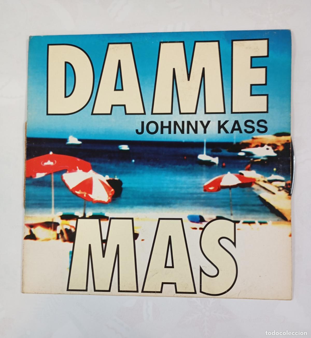 Discos de vinilo: JOHNNY KASS - DAME M&Aacute;S. Maxi-Single. TDKDA86 - Foto 1