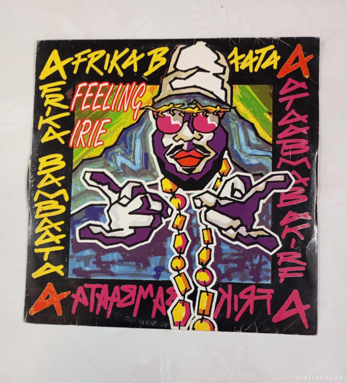 Discos de vinilo: Feeling Irie. Afrika Bambaataa. MAXI-SINGLE. TDKDA86 - Foto 1