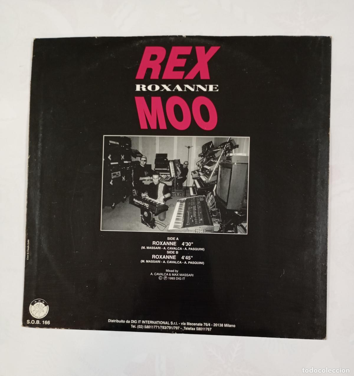Discos de vinilo: ROXANNE. REXMOO. REX MOO. MAXI-SINGLE. TDKDA86 - Foto 2