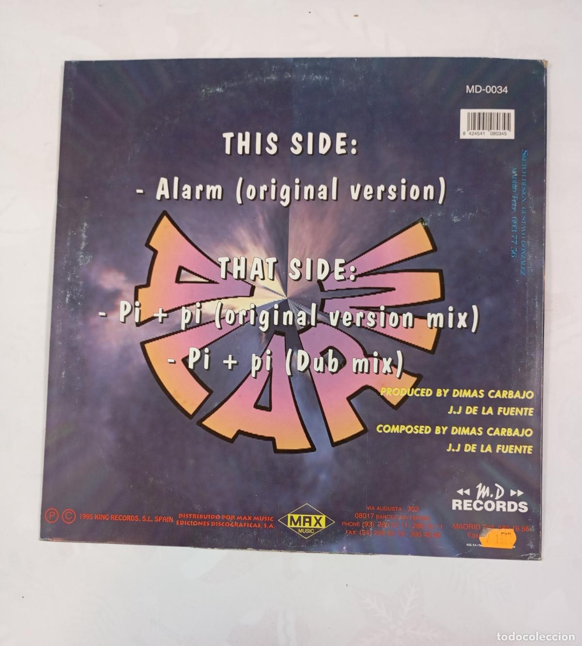 Discos de vinilo: ZENTRAL - ALARM. MAXI-SINGLE. TDKDA86 - Foto 2