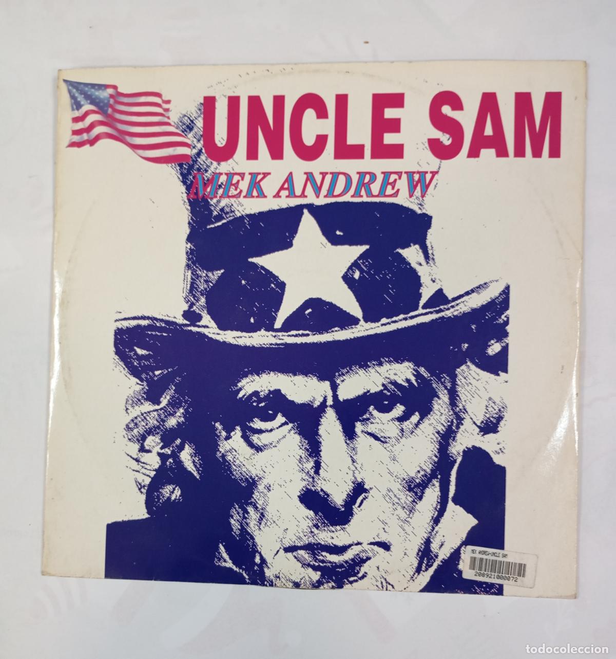 Discos de vinilo: UNCLE SAM. MEK ANDREW. MAXI-SINGLE. TDKDA86 - Foto 1