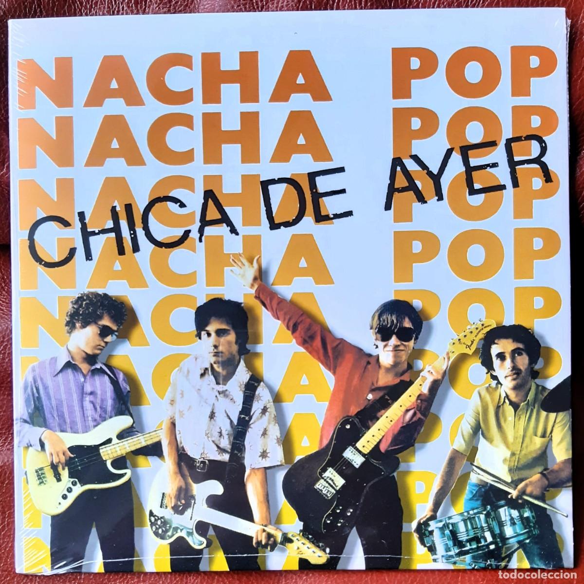 Discos de vinilo: NACHA POP - LA CHICA DE AYER 7&rdquo; - Foto 1