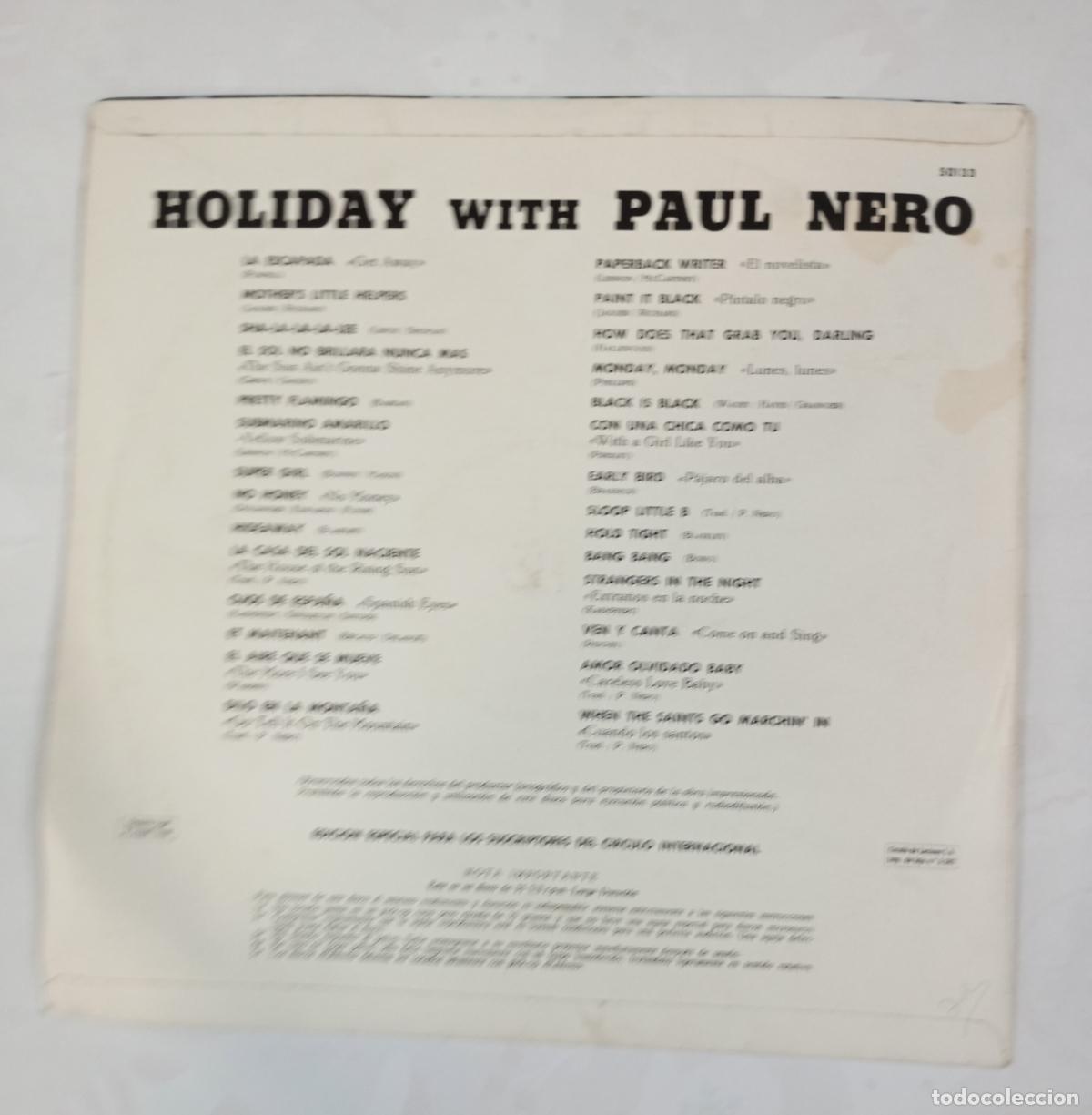 Discos de vinilo: HOLIDAY WITH PAUL NERO. LP. TDKDA86 - Foto 2