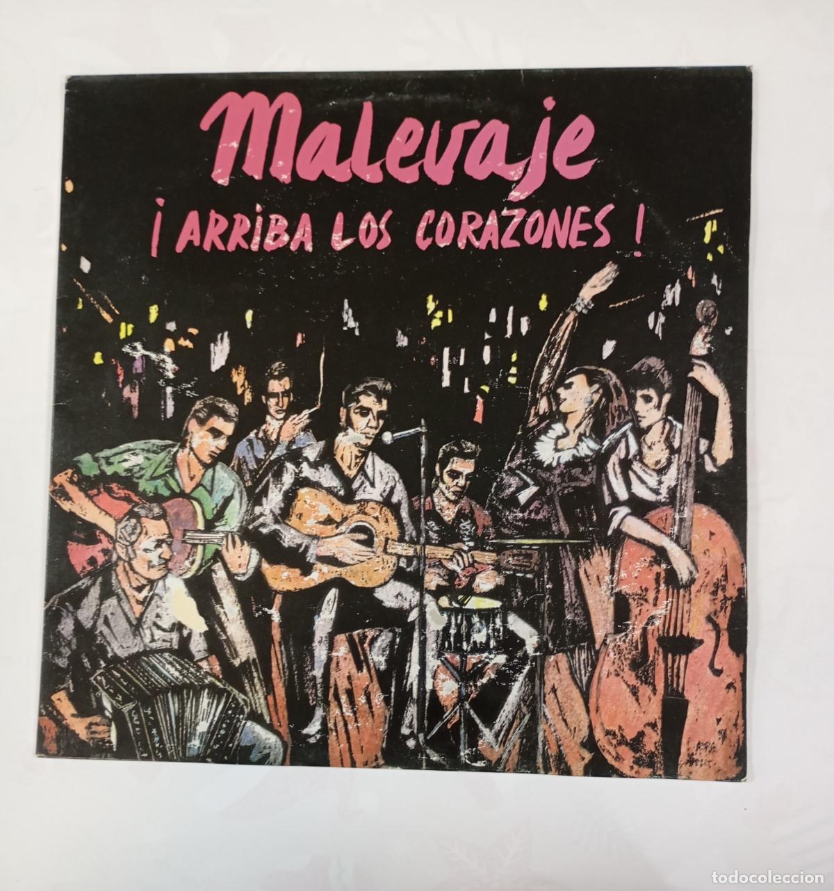 Disques de vinyle: Malevaje &iexcl;Arriba los corazones! LP. TDKLP13