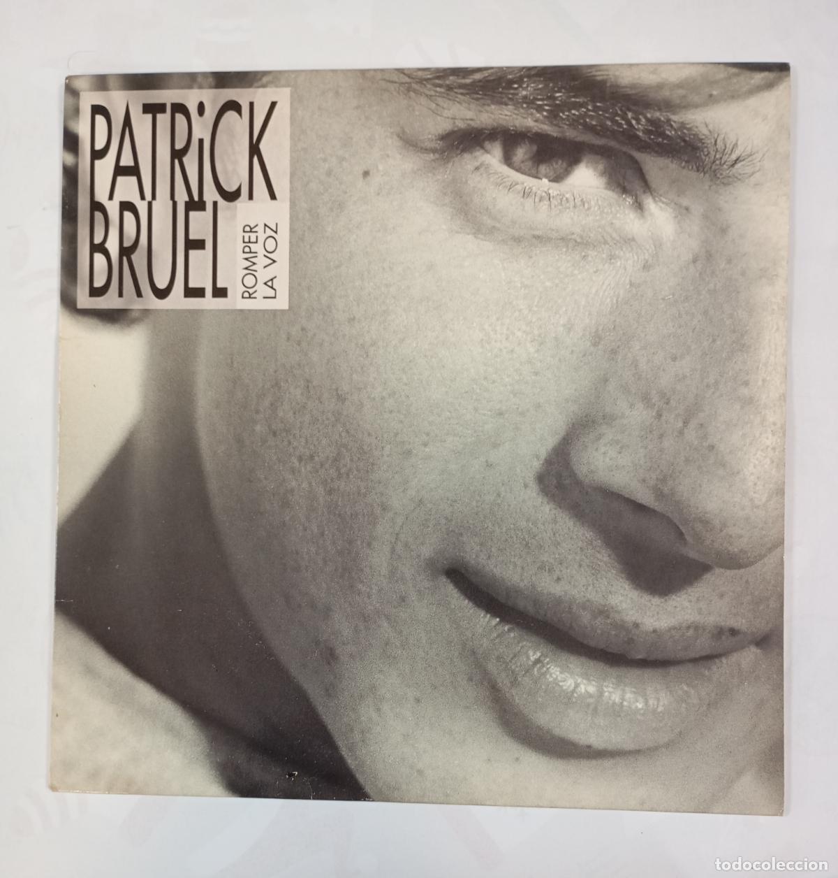 Discos de vinilo: PATRICK BRUEL - ROMPER LA VOZ. LP. TDKDA86 - Foto 1