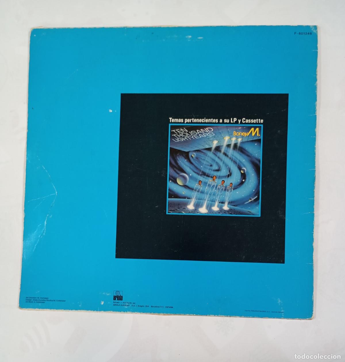 Discos de vinilo: Boney M. Somewhere In The World. MAXI-SINGLE. TDKDA86 - Foto 2