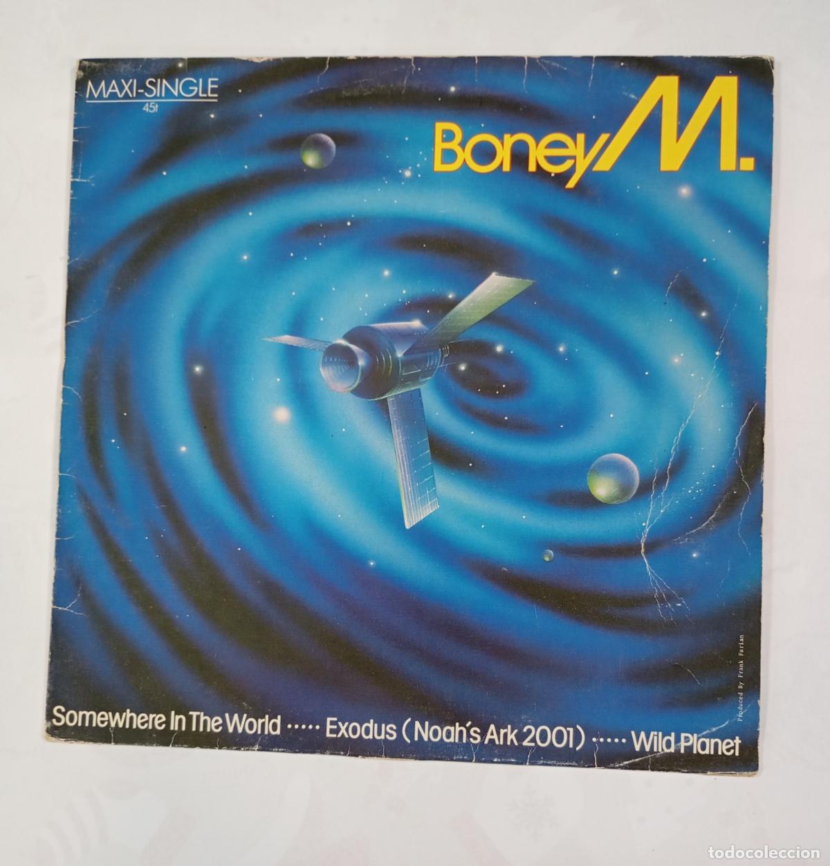 Discos de vinilo: Boney M. Somewhere In The World. MAXI-SINGLE. TDKDA86 - Foto 1