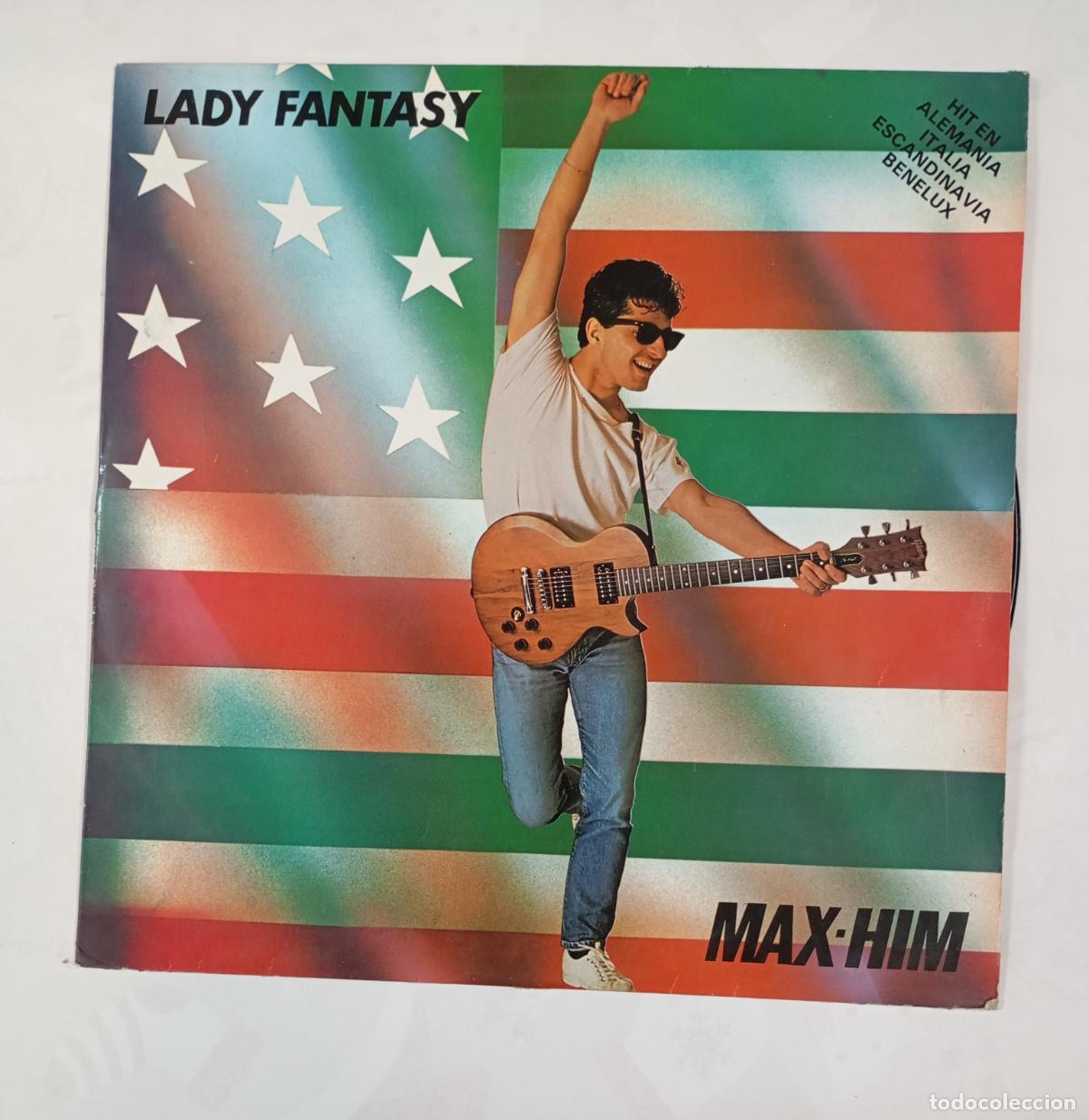 Discos de vinilo: Max-Him &lrm;&ndash; Lady Fantasy - Maxi-Single. TDKDA86 - Foto 1